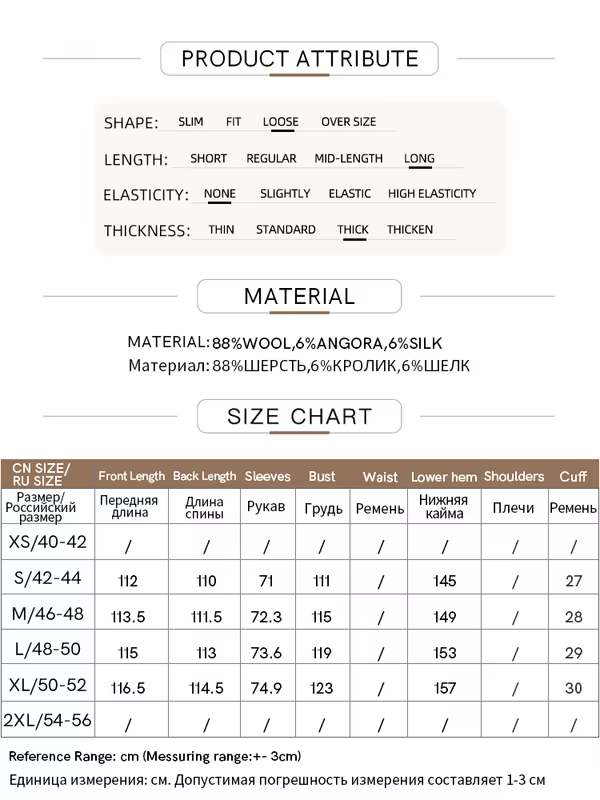 Blends For Women New Elegant Wool Double-sided With Belt Gradient Lady Trendy Long Winter Outerwear Straight