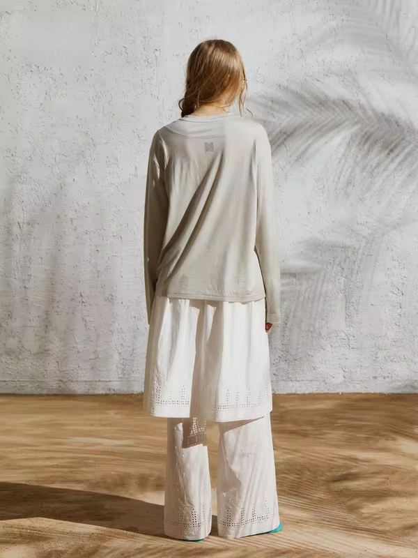 BobbyBecky Vintage Loose Cloud Moonlight Pegasus round Neck Layering Lightweight Long Sleeve T-Shirt Comfortable Breathable S.